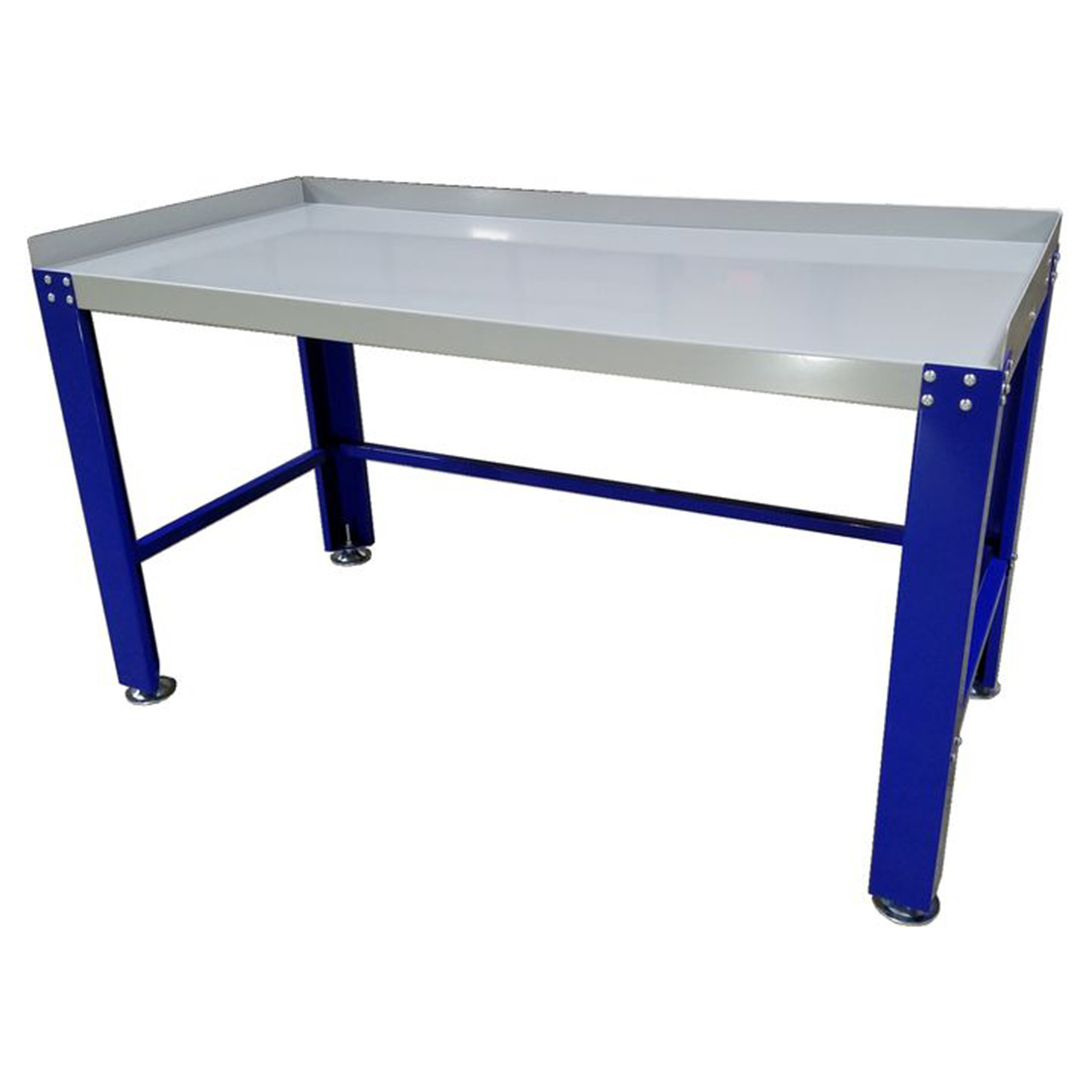 Tuxedo iDEAL Premium Work Bench & Tool Cabinet — 60in. x 28in. x 34.75in., 1600-Lb. Capacity, Heavy-Duty Steel, Powder Coat Finish, Lockable Drawers, Model# MEQPWB-1600